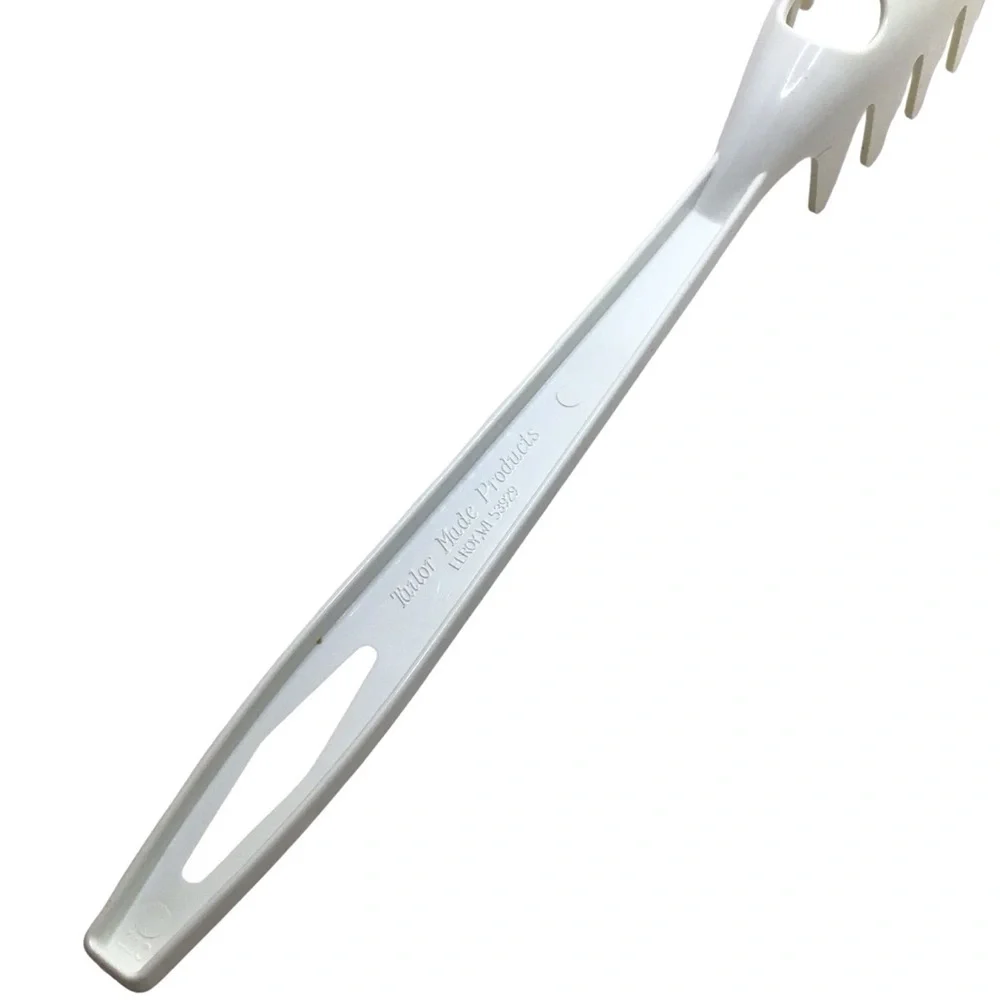 Vintage Tailor Made #3 Spaghetti Pasta Fork White 11” Serving Utensil